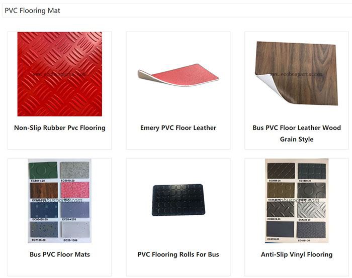 China Xiamen ECO company's professional bus pvc coil flooring supplier